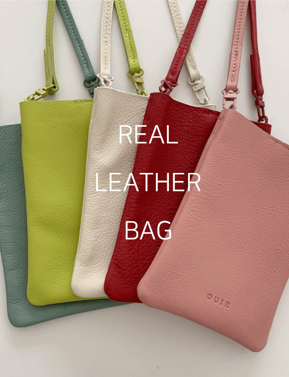 [당일출고]폰테 mini leather bag (리얼레더)