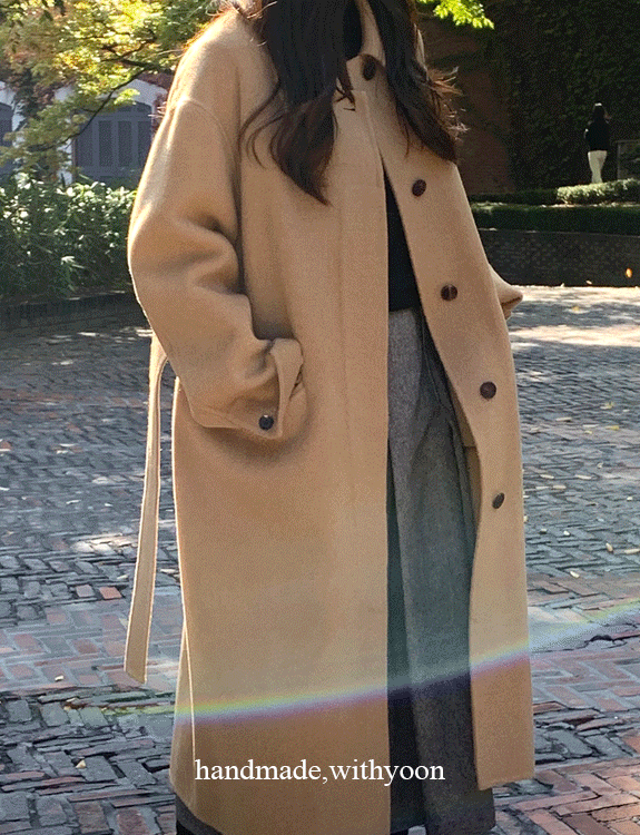 [누적판매수량 2,000장] 어바운드 coat (handmade, wool 90%)